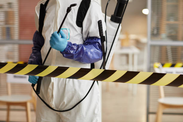 Professional Crime Scene Cleanup technician working in Carrollton, IL